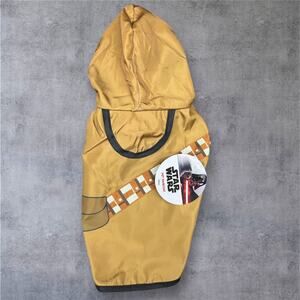 Star Wars Chewbacca Pet Raincoat Small NWT Disney Fetch for Pets